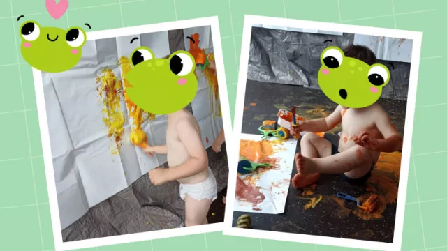 Atelier Peinture - Pomme de rainette