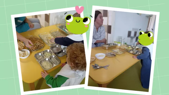 Le self à la crèche : un pas de plus vers l’autonomie des enfants à la crèche de Caen