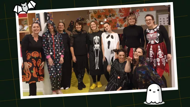 L'équipe de la crèche inter-entreprise Pomme de Rainette à Caen